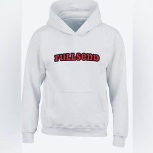 FullSend White Men's Hoodie